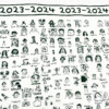 Children's portrait tea towels - Image 2